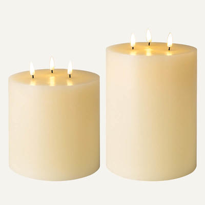 D15cm wax candles battery operated